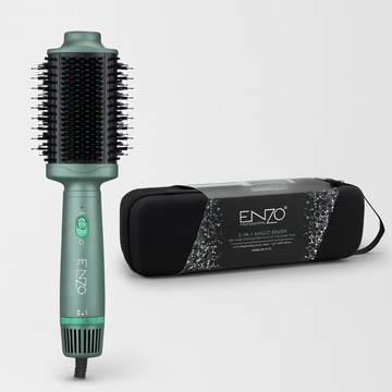 ENZO EN-4110 Professional 1500W Volumizer Styler & Negative Ion Hot Air Brush