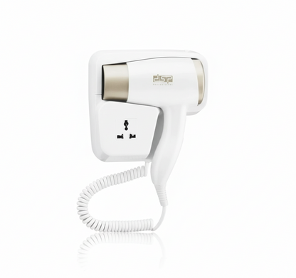 DSP Wall Mounted Hair Dryer – Model 30389 – 1300-1500W for Hotel & Home Bathroom
