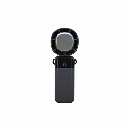 S-26 High-Speed Portable Cooling Fan with LED Display – 5 Speed Adjustable, Rechargeable Battery, Quiet & Powerful