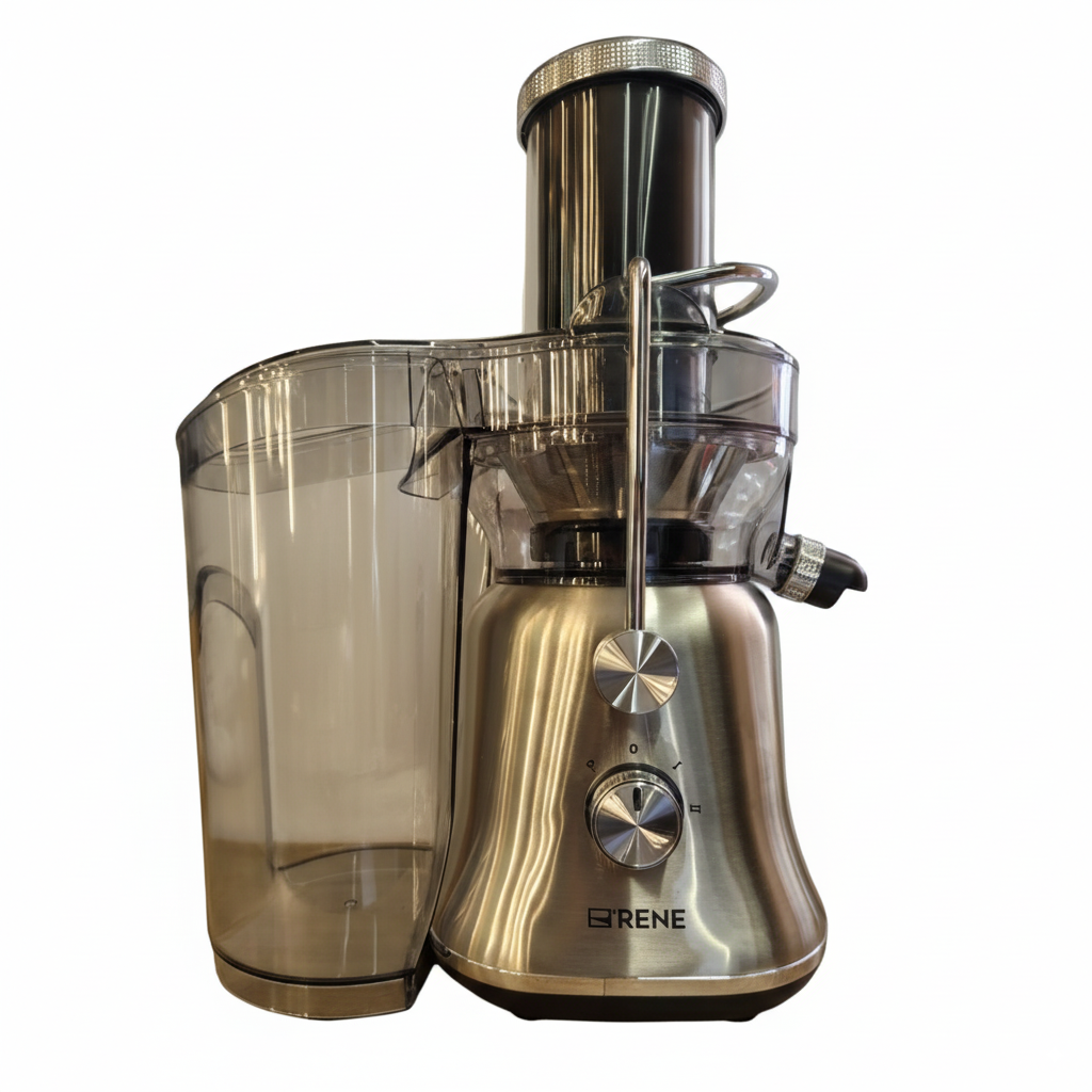 RENE 4-in-1 Professional Juicer Blender RJB-1706 – 800W Power, Extra Wide Feeding Tube