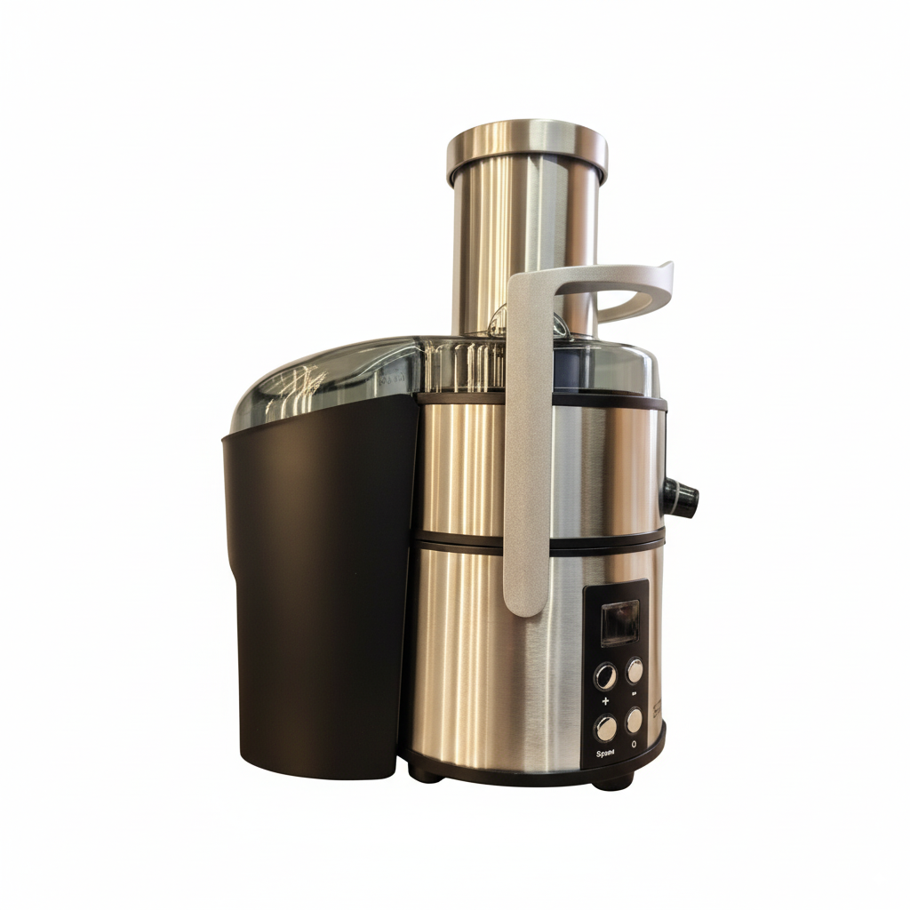 RENE Juicer PRO RJE-1703 – 800W Professional Juicer with Large Feeding Tube and LCD Display