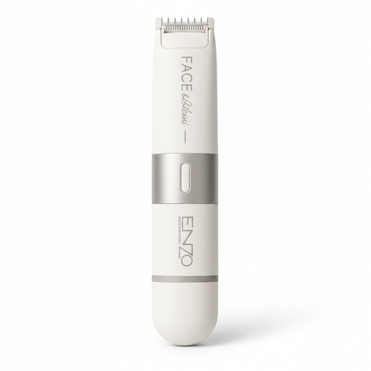 Enzo Professional EN-1401 Mini Hair Remover – Quick & Gentle Facial Hair Removal with Smart Light Technology
