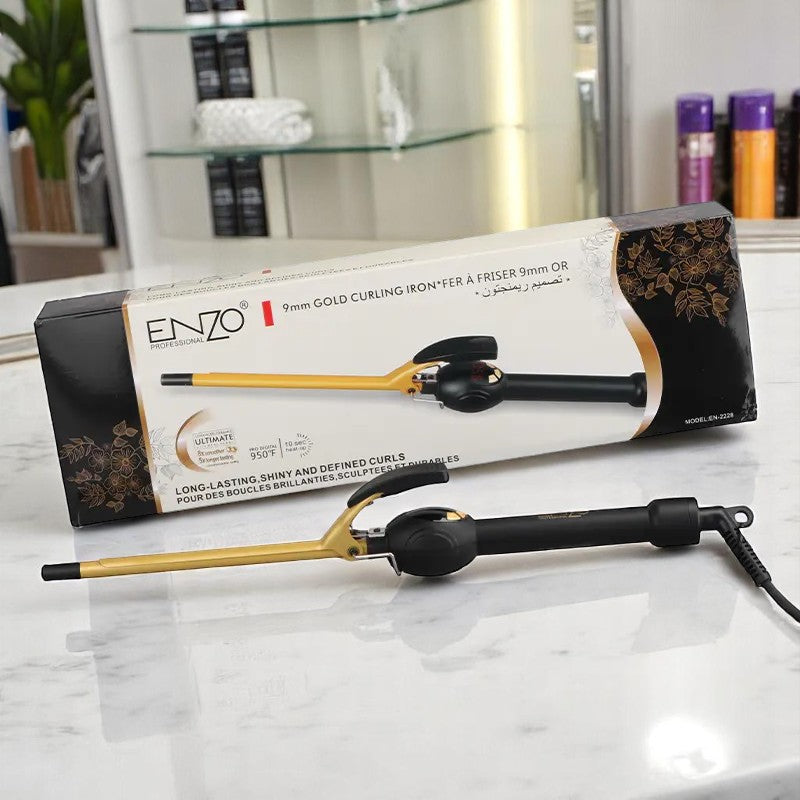 ENZO EN-2228 Professional 9mm Ceramic Hair Curler – High-Precision Styling Tool with Adjustable Temperature ENZO Professional