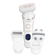 ENZO EN-0106 5-in-1 Rechargeable Women's Grooming Kit – Multifunctional Hair Removal and Skin Care Device ENZO Professional