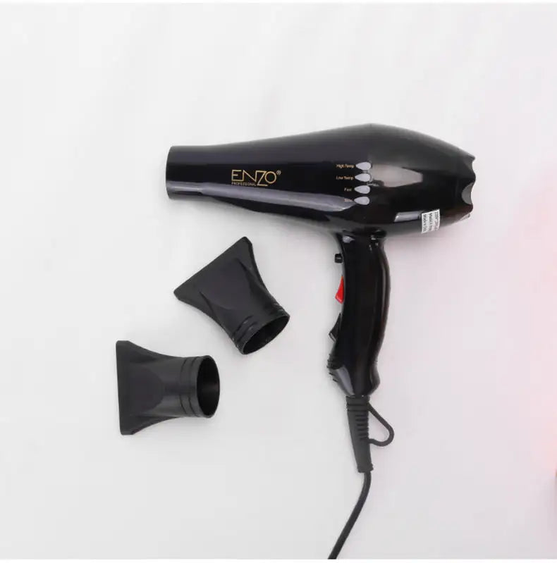ENZO EN-8860B Professional Hair Dryer – 6000W Ionic Blow Dryer with Dual Heat & Speed Settings ENZO Professional