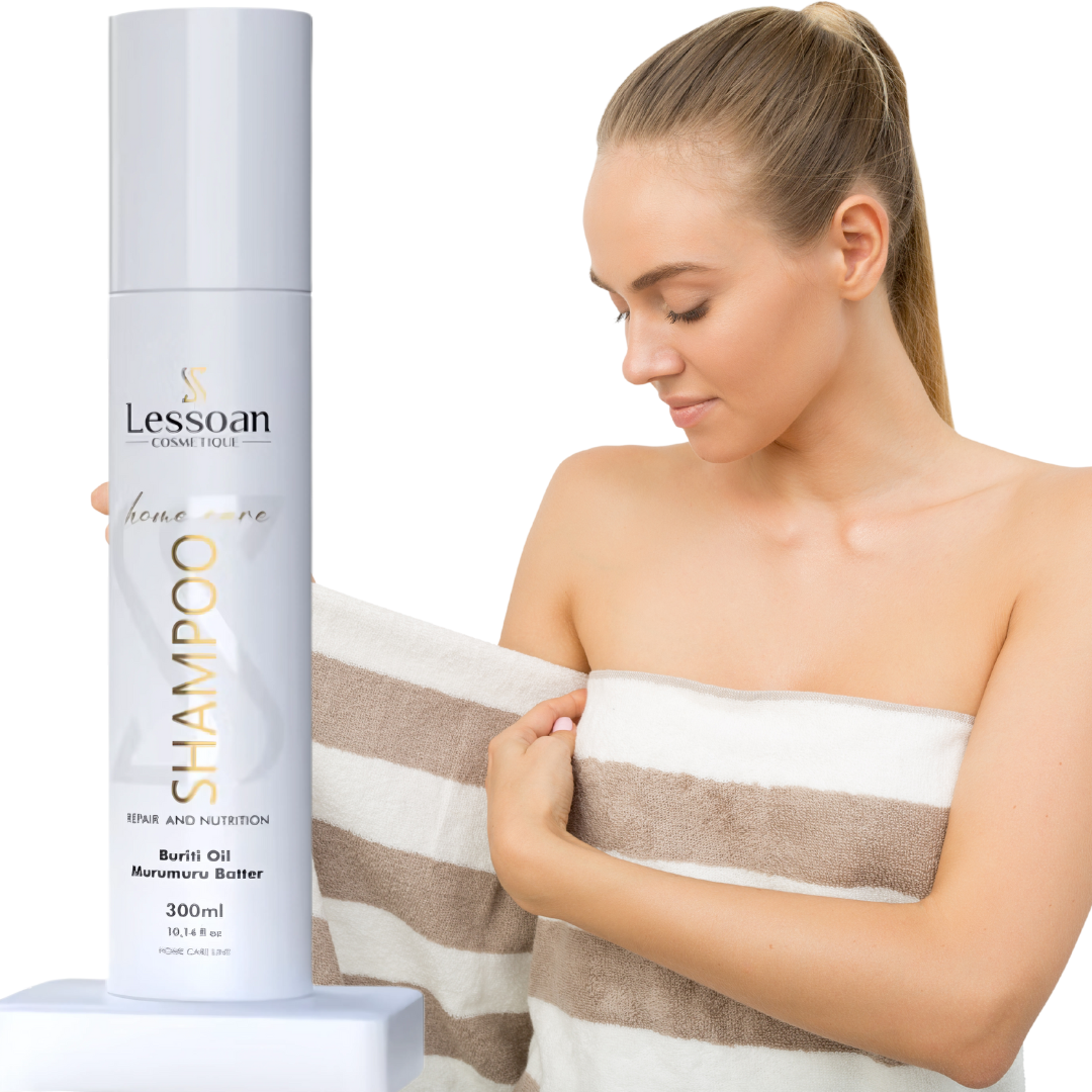 Lessoan Protein Shampoo Repair & Nutrition for damaged hair
