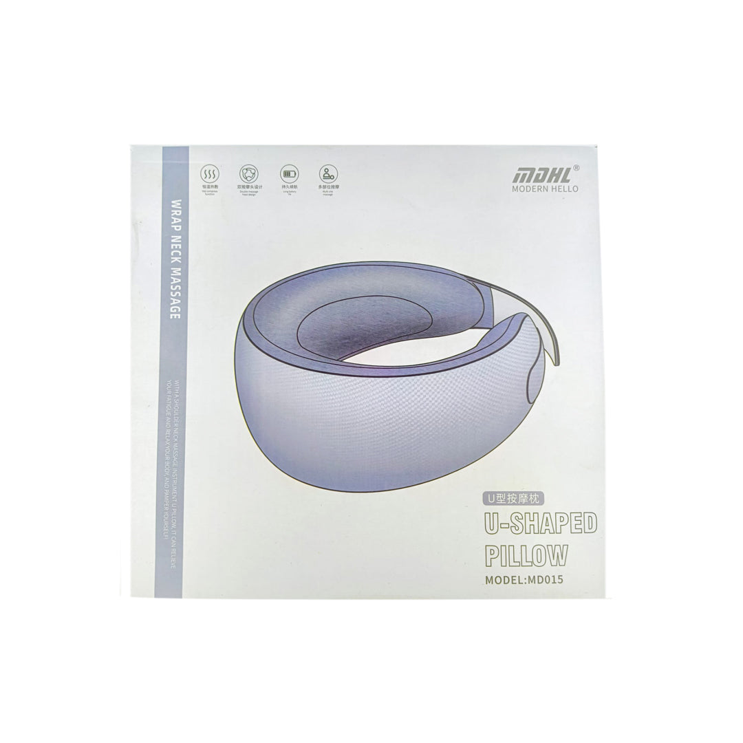 MDHL U-Shaped Pillow MD015 – Ultimate Wrap Neck Massage for Relaxation and Comfort MDHL