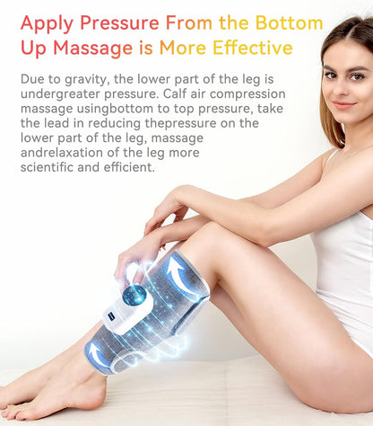 Leg Massager with Heat for Circulation and Pain Relief