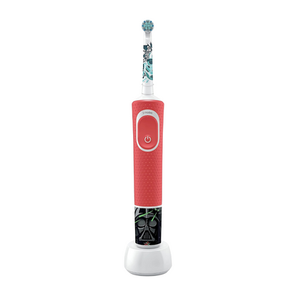 Close-up of the D100 413 2K toothbrush head with advanced bristles