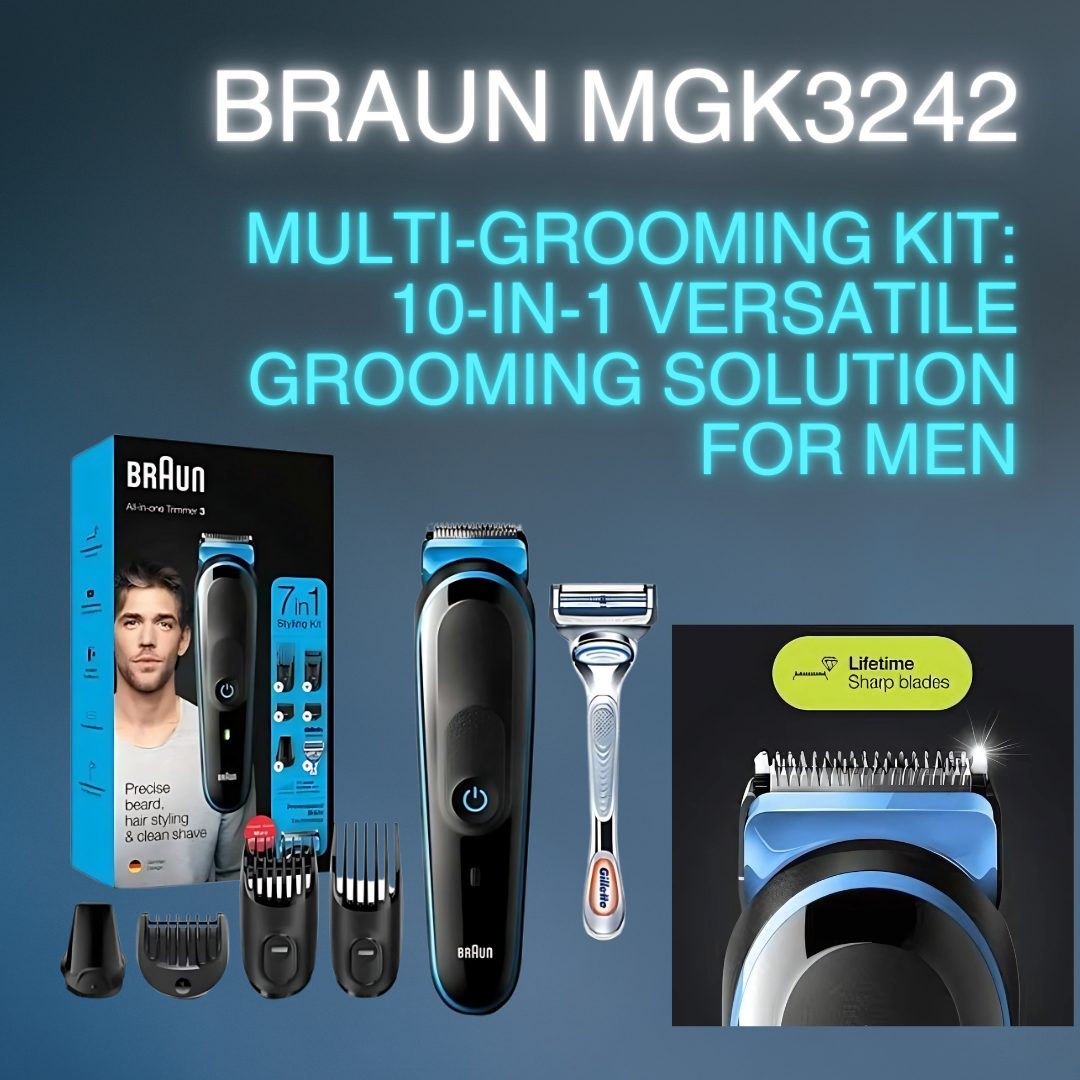 Braun MGK3242 Multi-Grooming Kit for Men
