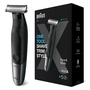 Braun XT 5200 5-in-1 trimmer with multiple grooming attachments