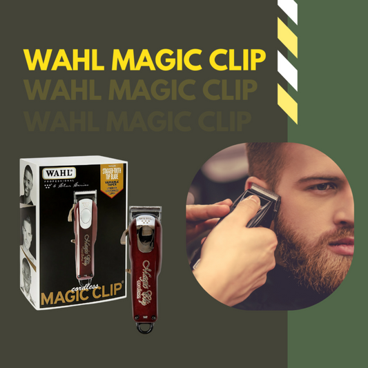 Wahl Magic Clip Cordless Professional Hair Clipper with zero-overlap blades