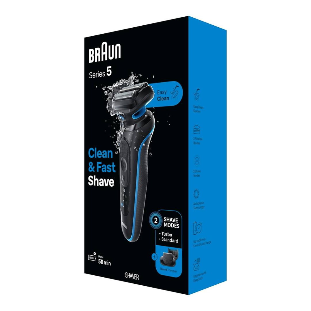 Braun Series 5 5120s Electric Shaver with 4-Way Flexible Head
