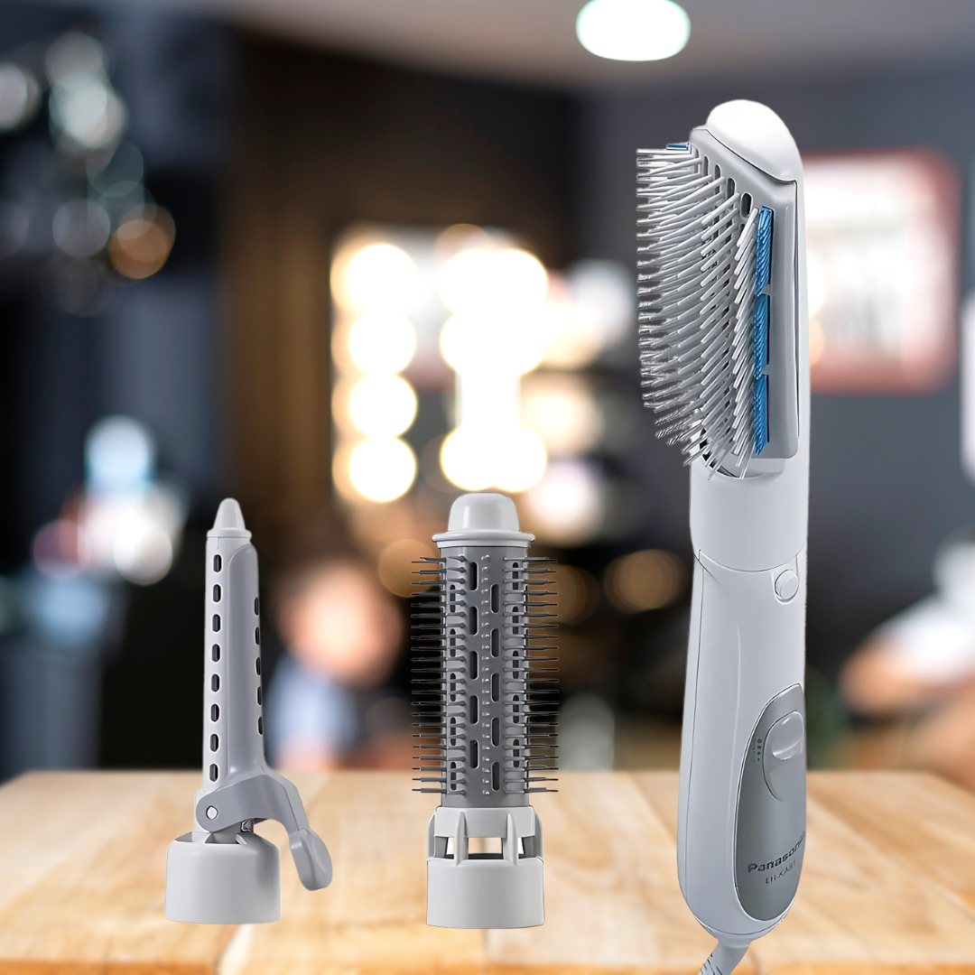  Panasonic EH-KA31-W 3-in-1 Hair Styler with interchangeable attachments