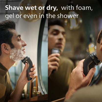 Philips Shaver 3000 Series electric shaver with ergonomic design
