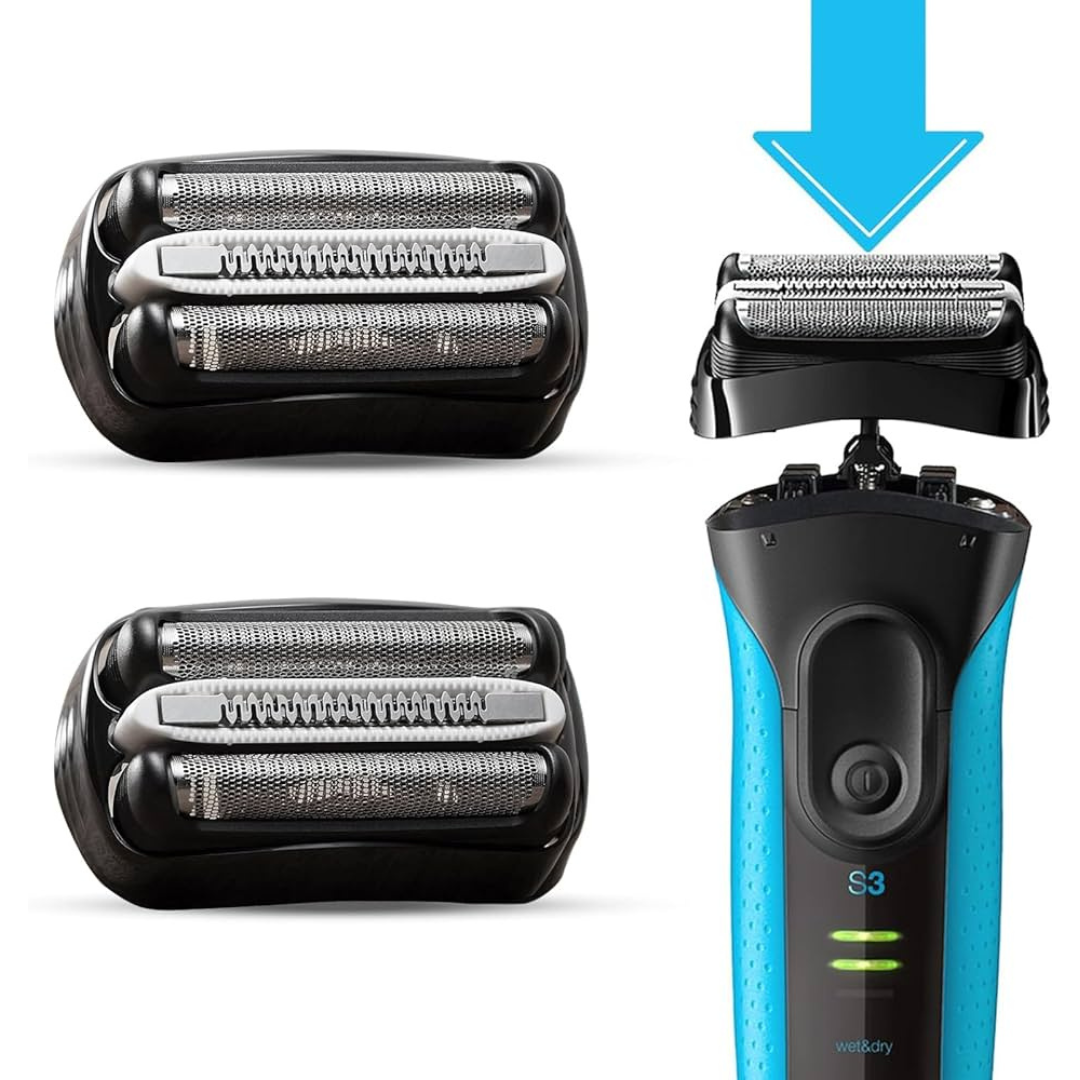 Braun Head 32B replacement foil and cutter for Series 3 electric shavers