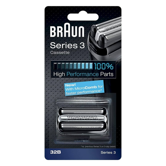 Braun Head 32B replacement foil and cutter for Series 3 electric shavers