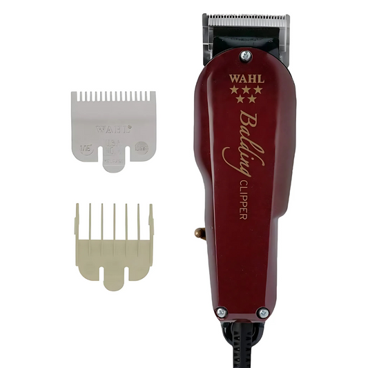 Close-up of Wahl Balding Clipper with zero-overlap surgical blades