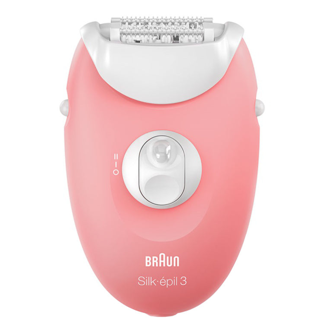 Braun SE3440 epilator with wet and dry functionality for smooth hair removal