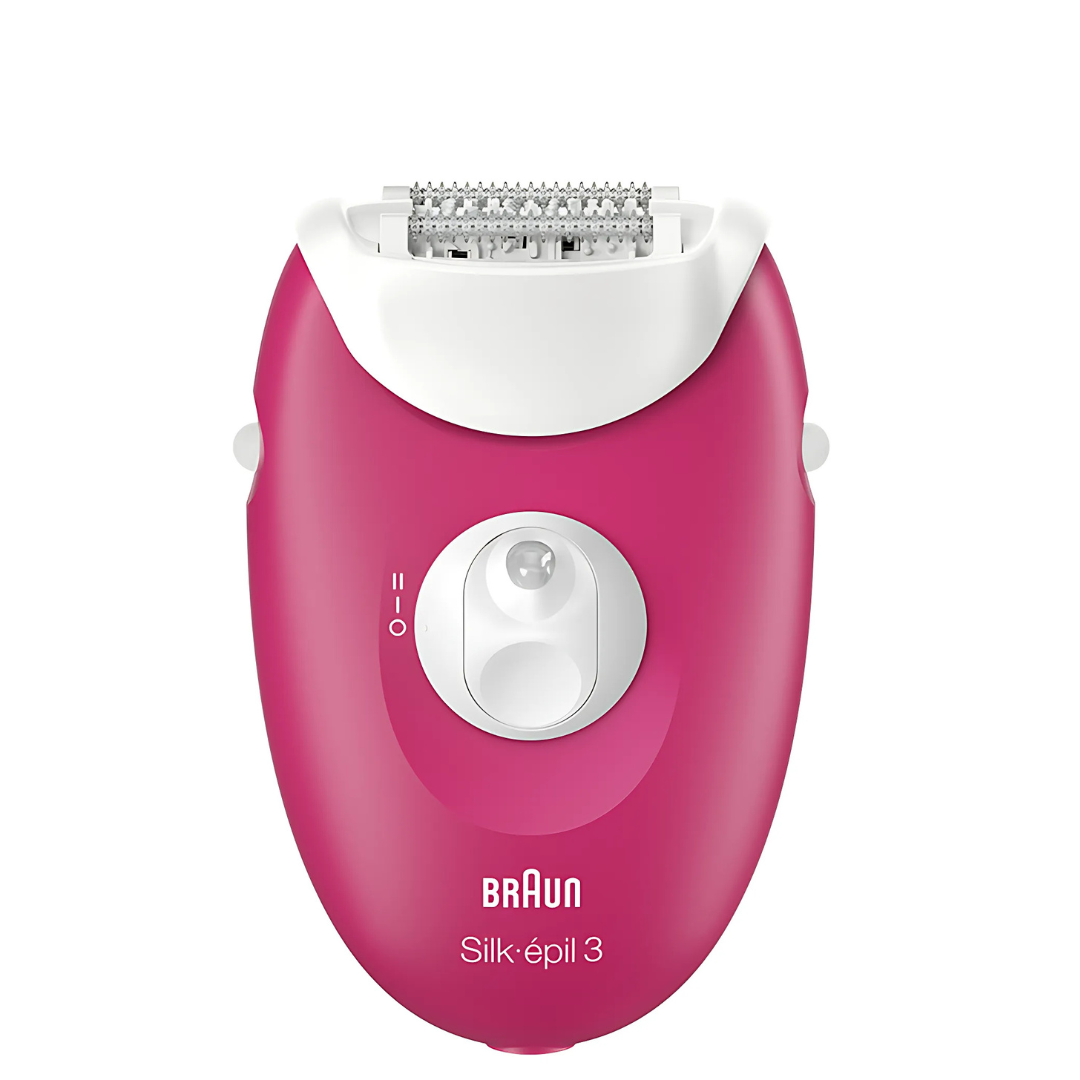 Braun SE3410 epilator with Smartlight technology for precise hair removal