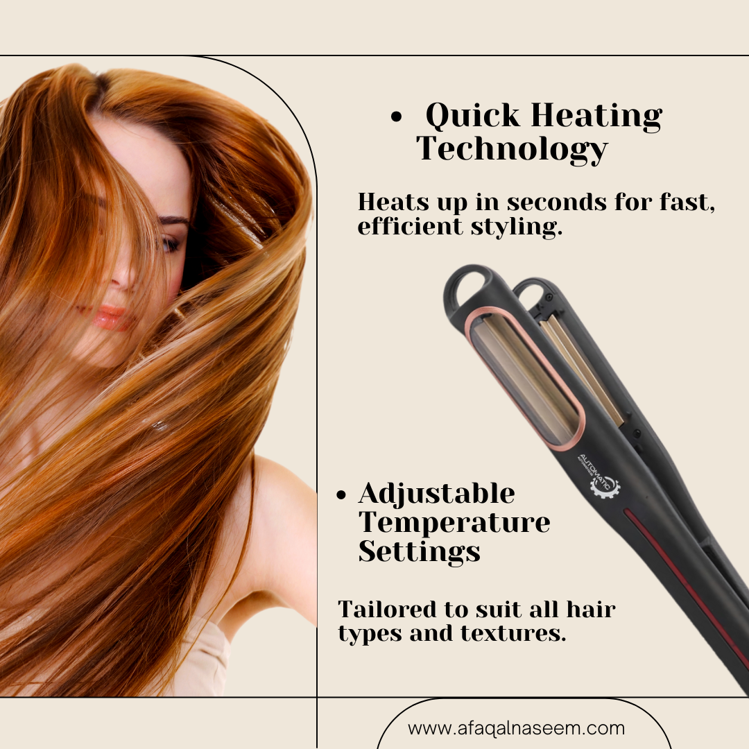 ENZO EN-3895 Professional Hair Crimper for Stylish, Long-Lasting Waves