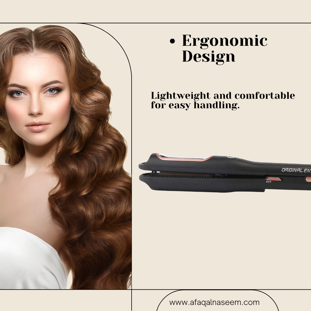 ENZO EN-3895 Professional Hair Crimper for Stylish, Long-Lasting Waves