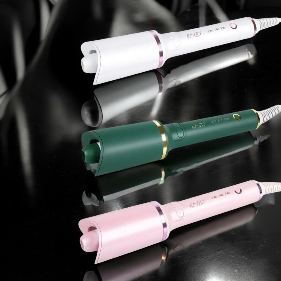 ENZO EN-1922A Automatic Rotating Hair Curler with Adjustable Temperature