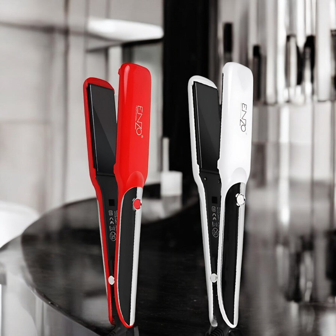 ENZO EN-3335 Ceramic Hair Straightener – Professional Styling Flat Iron