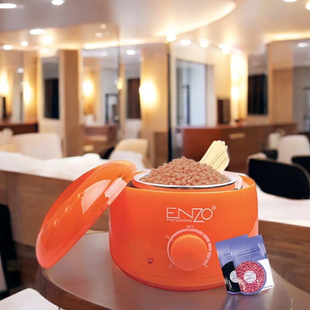 ENZO EN-1102B Professional Wax Heater with Wax Beans