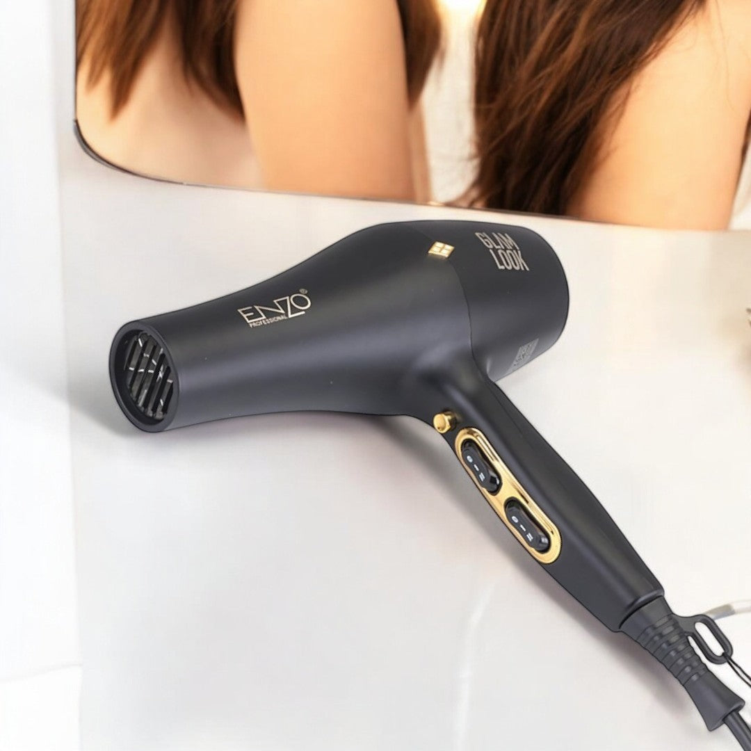 ENZO EN-6007 2000W Professional Blow Dryer with Ionic Technology
