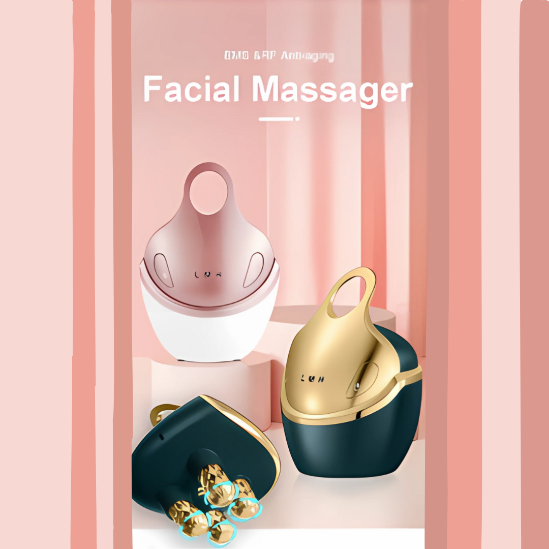 RF-EMS-LED Multifunctional Facial Massager for Skin Rejuvenation and Care