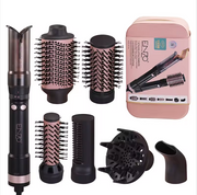 ENZO EN-760 7-in-1 Ionic Rotating Hot Air Styler – Volume, Waves & Curls