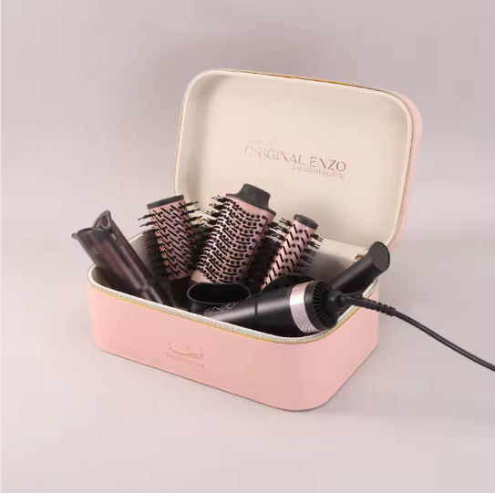 ENZO EN-760 7-in-1 Ionic Rotating Hot Air Styler – Volume, Waves & Curls