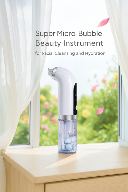 Super Micro Bubble Beauty Instrument for Facial Cleansing and Hydration