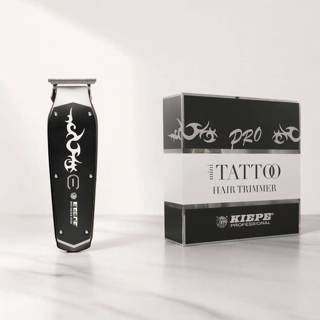 Kiepe Tattoo Mini Cordless Trimmer – Professional Detail Trimmer with T-Blade