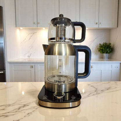Rene RTM 1710 Digital Tea Maker Pro with LED Touchscreen Display