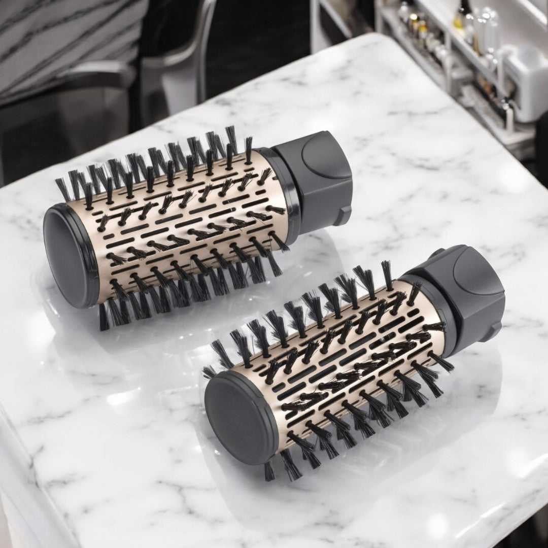 BaByliss AS962E Air Styler with rotating ceramic brush for smooth styling