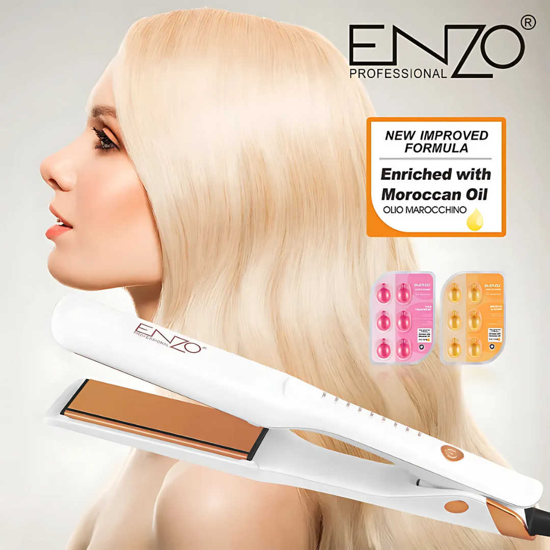 ENZO EN-3206 Salon Hair Straightener for smooth, sleek hair