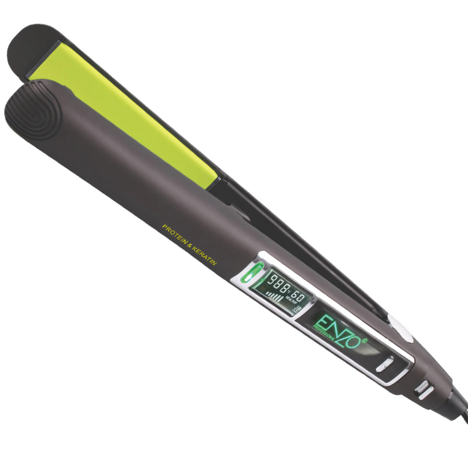 ENZO EN-3338 Mini Ceramic Hair Straightener – Compact and Portable Styling Tool