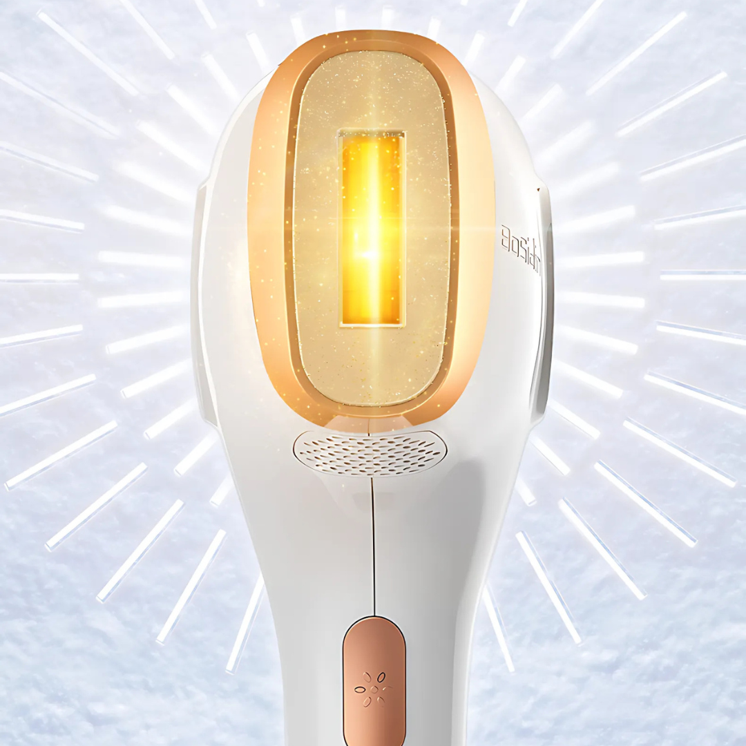 BoSidin D-1153 Permanent Hair Removal Device displaying its sleek design and ergonomic handle.