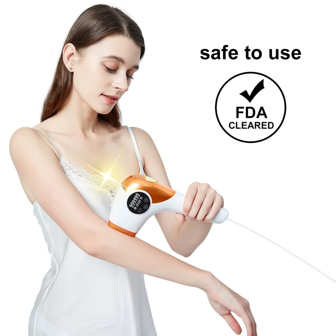 BoSidin D-1153 Permanent Hair Removal Device displaying its sleek design and ergonomic handle.