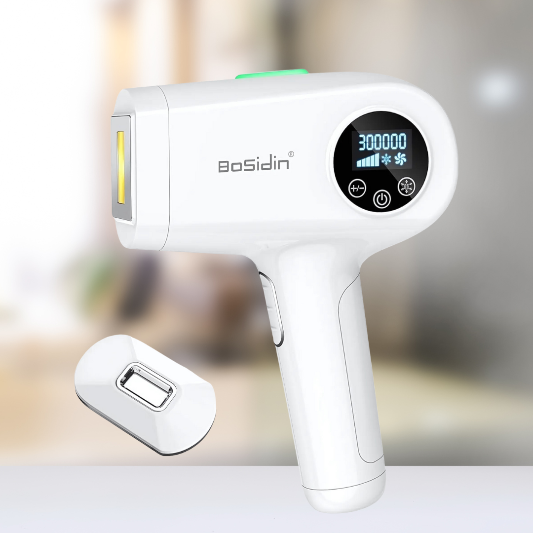 BoSidin D-1172 Permanent Hair Removal Device showcasing its sleek design and ergonomic handle.