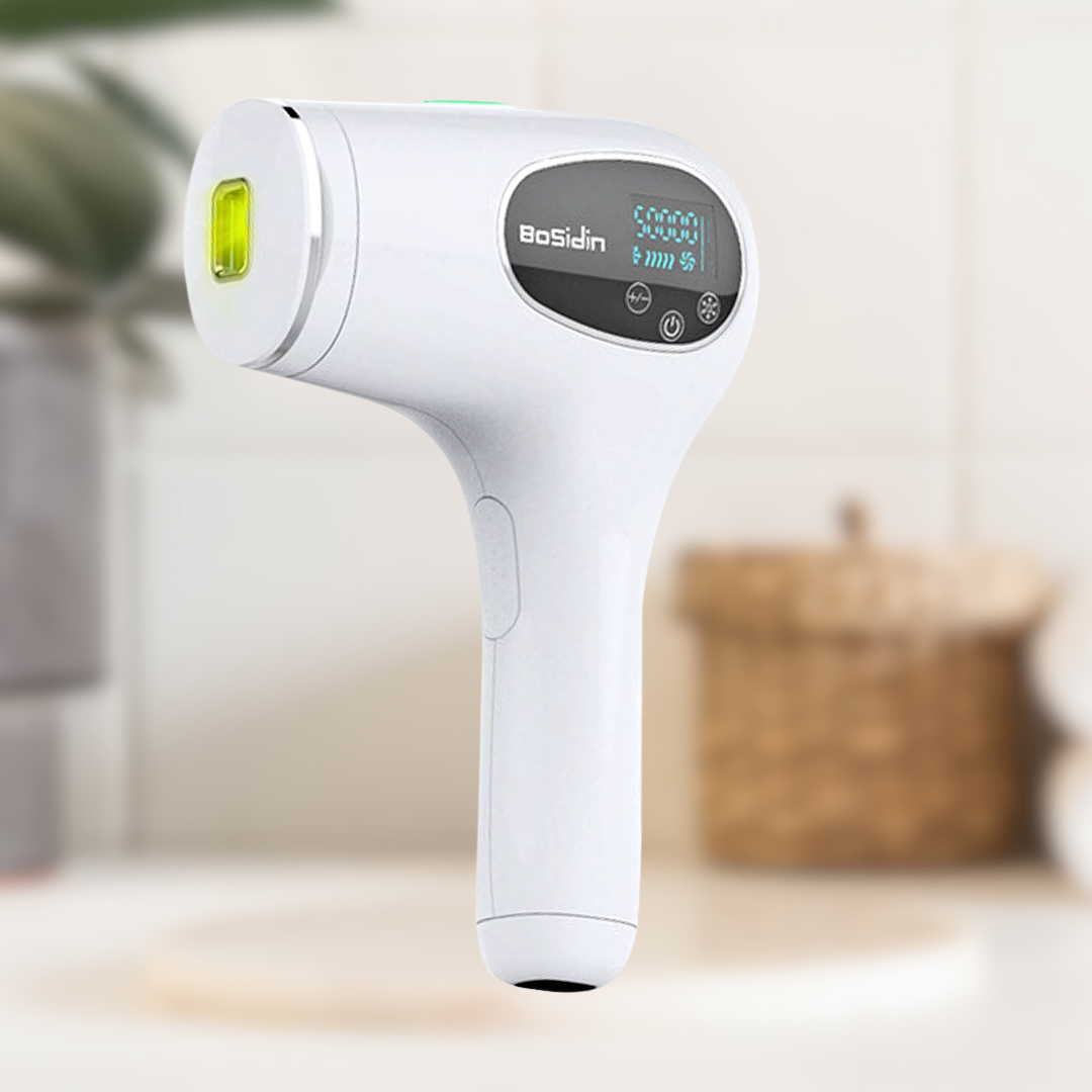 BoSidin D-1171 Permanent IPL Hair Removal Device showcasing its sleek design and ergonomic handle.