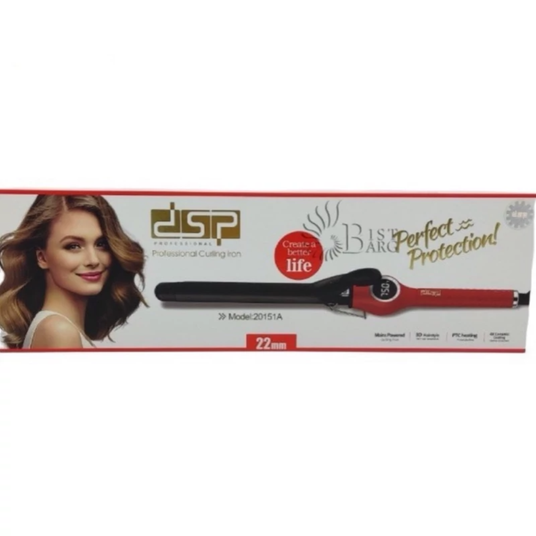 DSP 20151A Ceramic Hair Curler – Smooth & Lasting Curls