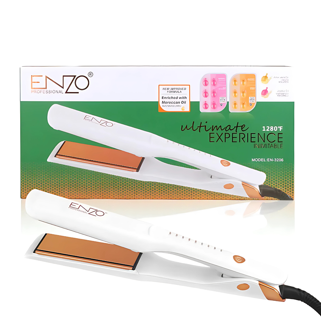 ENZO EN-3206 Salon Hair Straightener for smooth, sleek hair