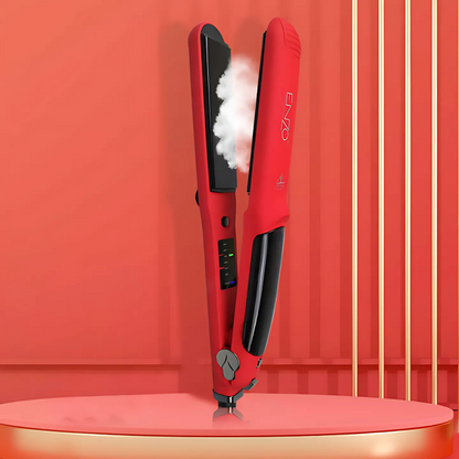 ENZO EN-3999 Professional Ionic Steam Flat Iron – Smooth & Sleek Hair