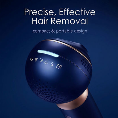 BoSidin D-1185 Blue IPL Hair Removal Device for Painless Hair Reduction