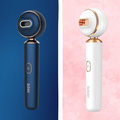 BoSidin D-1185 IPL Hair Removal Device (White & Blue) for Painless Hair Reduction