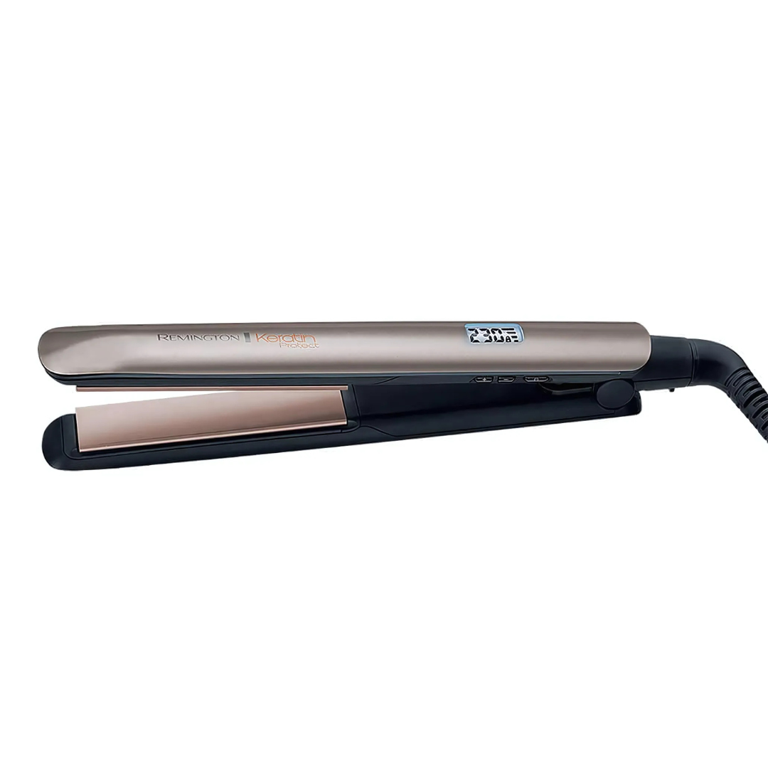Remington Keratin Protect Hair Straightener in Gold & Brown