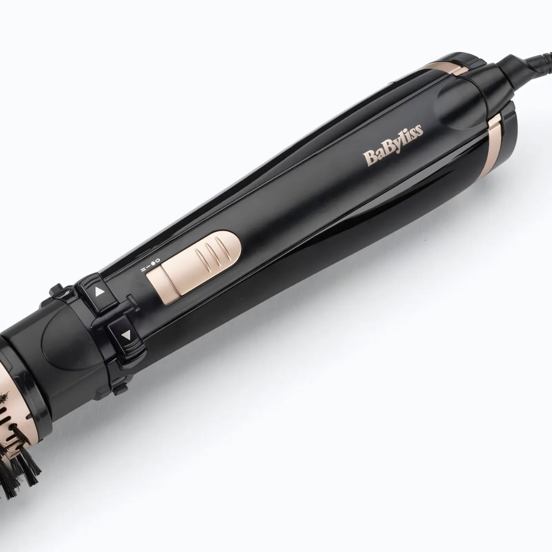 BaByliss AS962E Air Styler with rotating ceramic brush for smooth styling